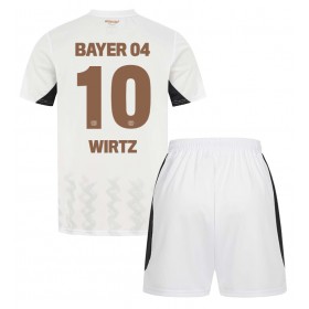 Bayer Leverkusen Florian Wirtz #10 Auswärtstrikot 2024-25 Kurzarm (+ kurze hosen)